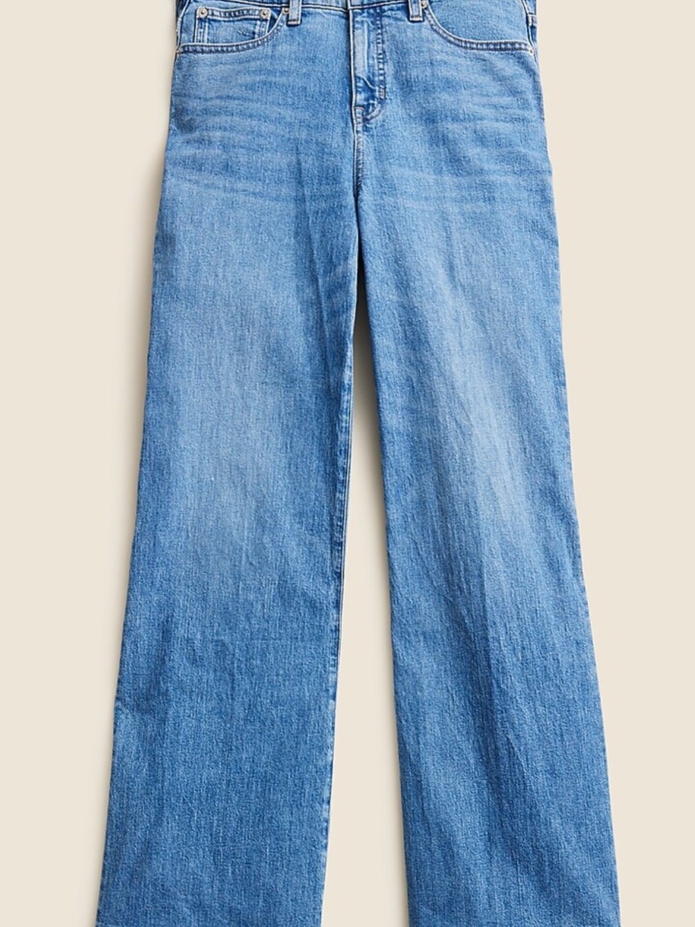 J. Crew Light Blue Wide-Leg Jeans Tall Long